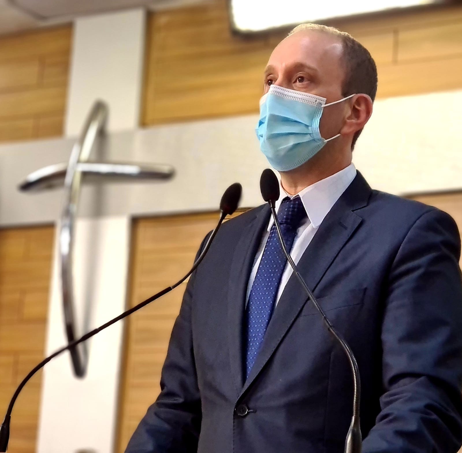 Rodrigo Manga, prefeito de Sorocaba, em foto oficial